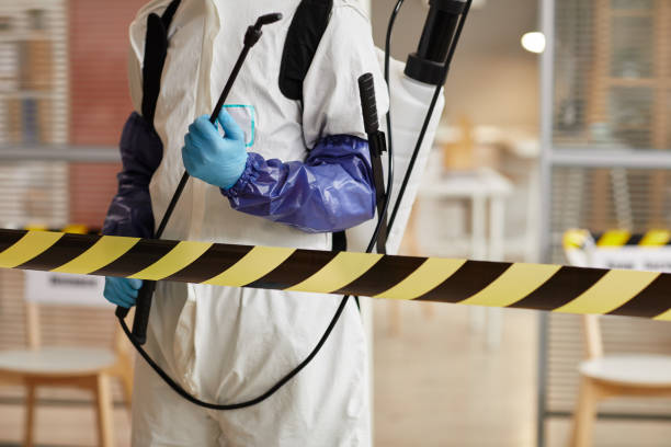 Professional Biohazard Cleanup technician working in Grand Rapids, MN